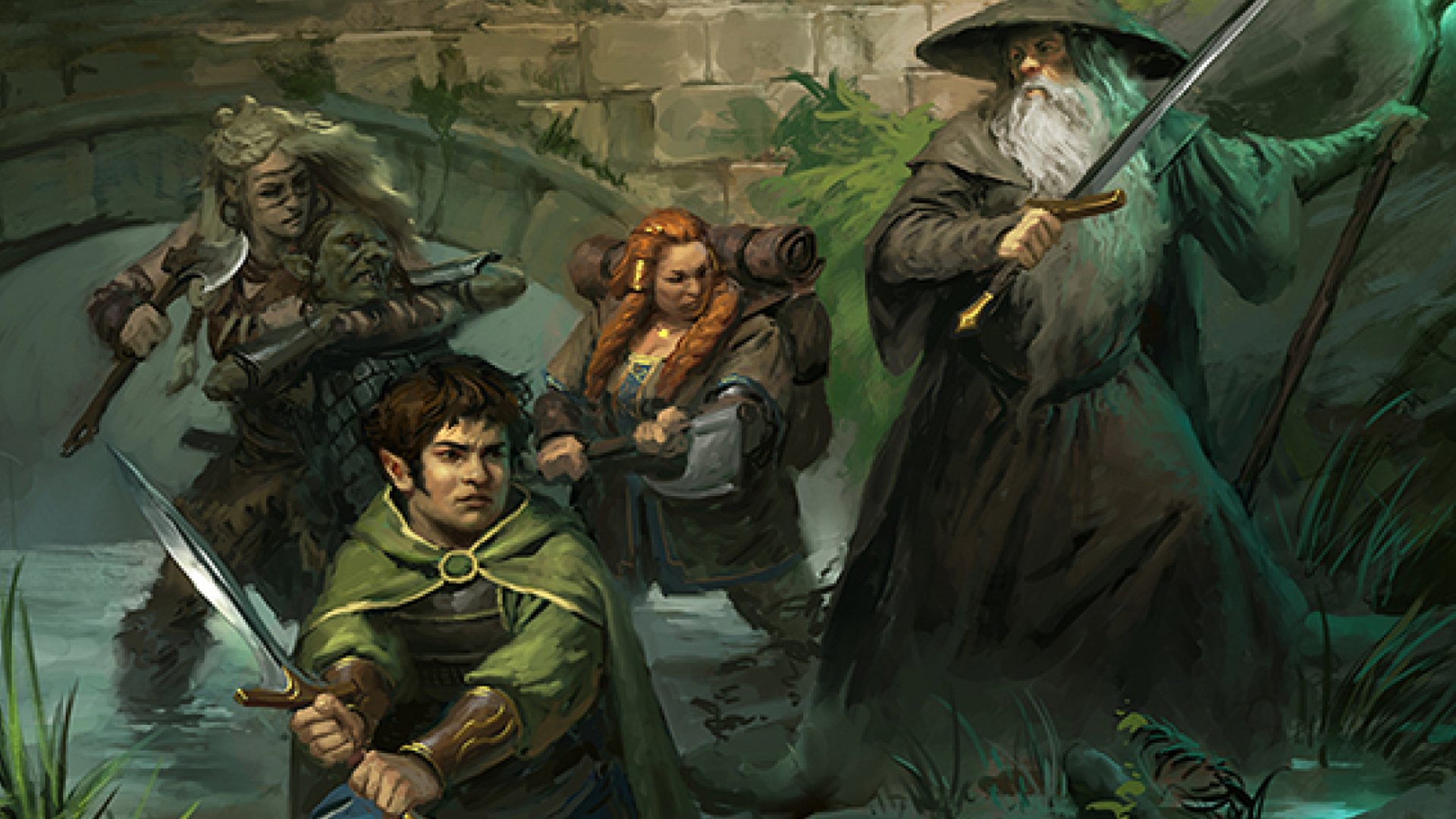 Get D&D Lord of the Rings RPG, Adventures in Middleearth